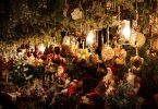 stand de décoration de noël