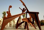 sculpture en métal