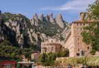 abbaye dans les montagnes de barcelone