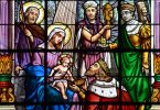 vitrail des rois mages barcelone