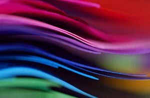 feuilles de papier de couleur